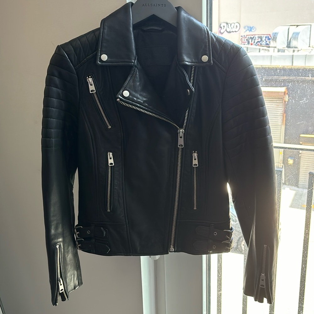 All Saints Leather Jacket
